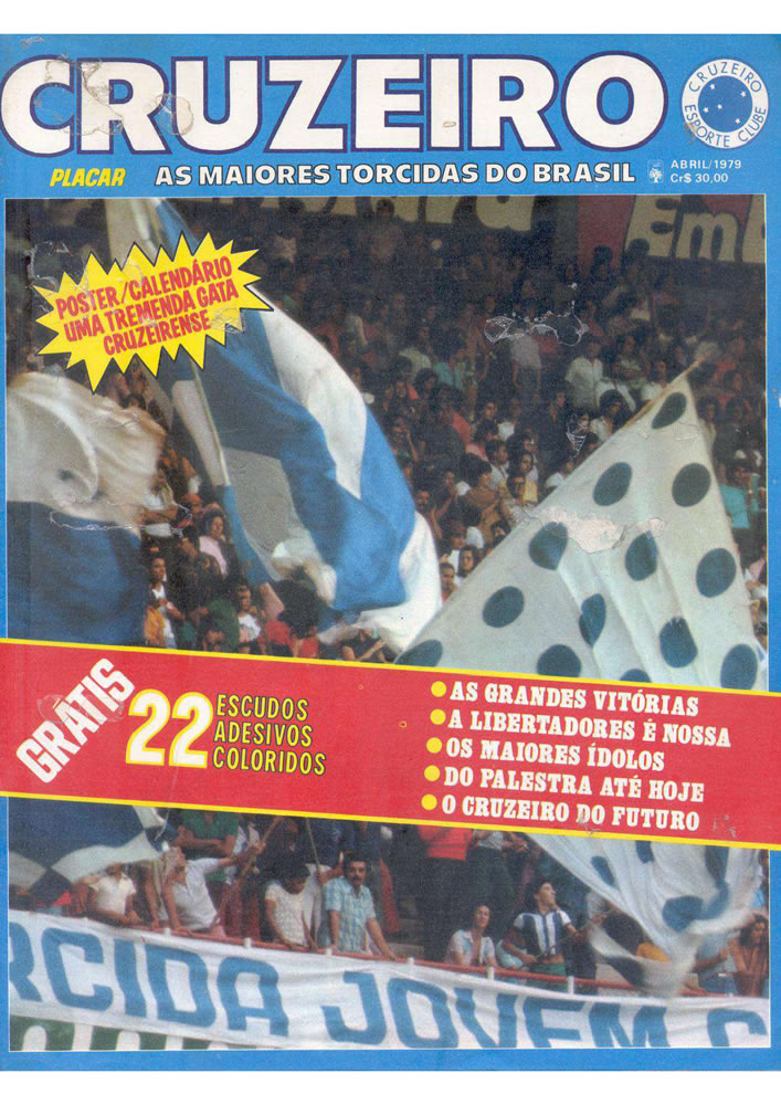 ANO 1979 MAIORES TORCIDAS DO BRASIL CRUZEIRO  Pagina 01