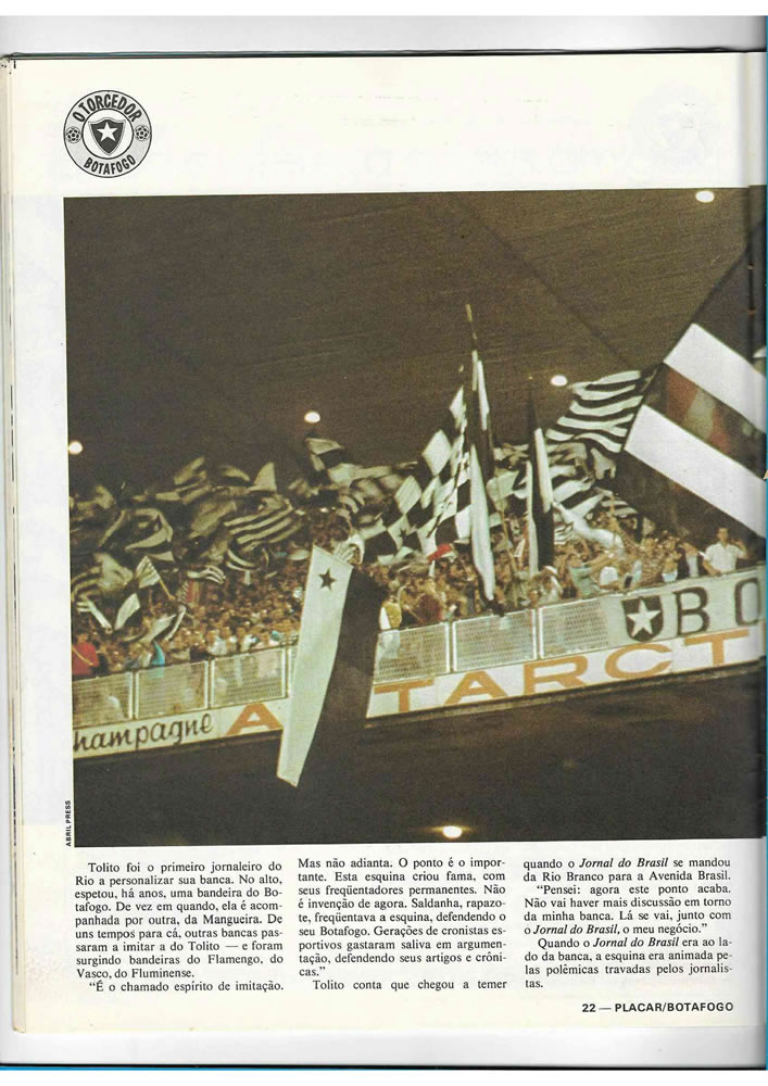 ANO 1979 MAIORES TORCIDAS DO BRASIL BOTAFOGO  Pagina 22