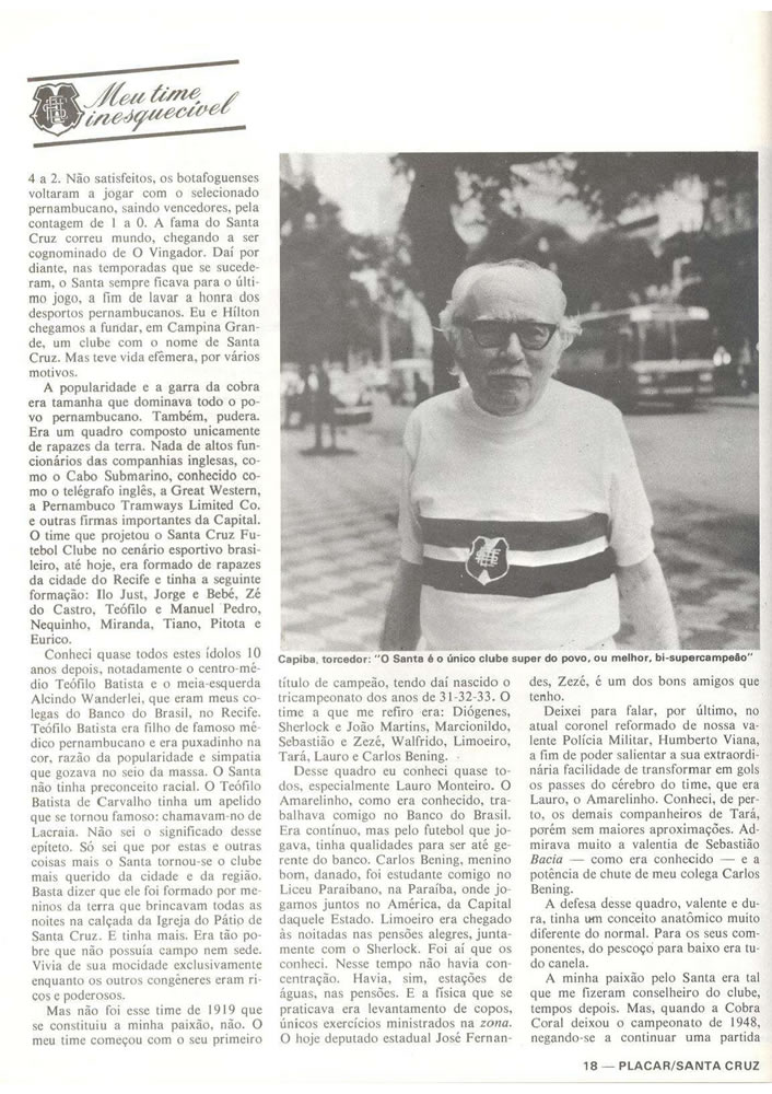 ANO 1979 MAIORES TORCIDAS DO BRASIL SANTA CRUZ  Pagina 18