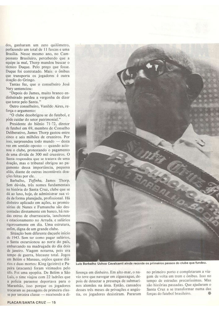 ANO 1979 MAIORES TORCIDAS DO BRASIL SANTA CRUZ  Pagina 15