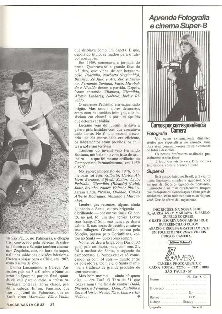 ANO 1979 MAIORES TORCIDAS DO BRASIL SANTA CRUZ  Pagina 37