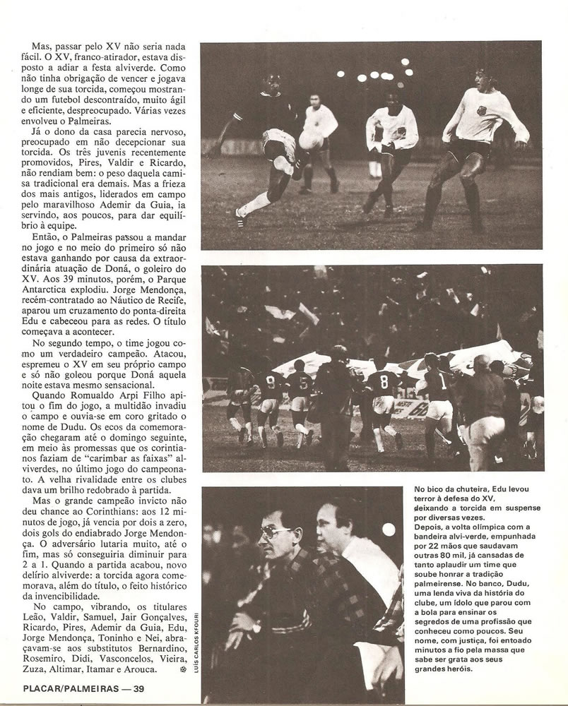 ANO 1979 MAIORES TORCIDAS DO BRASIL PALMEIRAS  Pagina 40