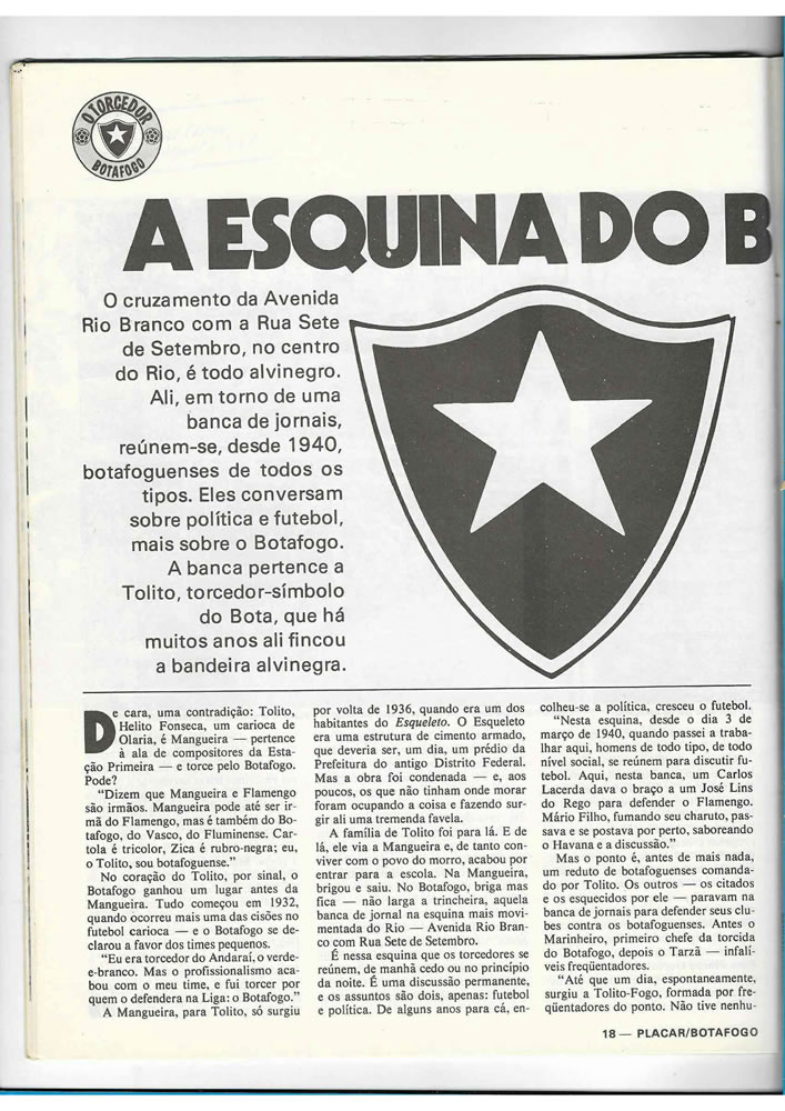 ANO 1979 MAIORES TORCIDAS DO BRASIL BOTAFOGO  Pagina 18