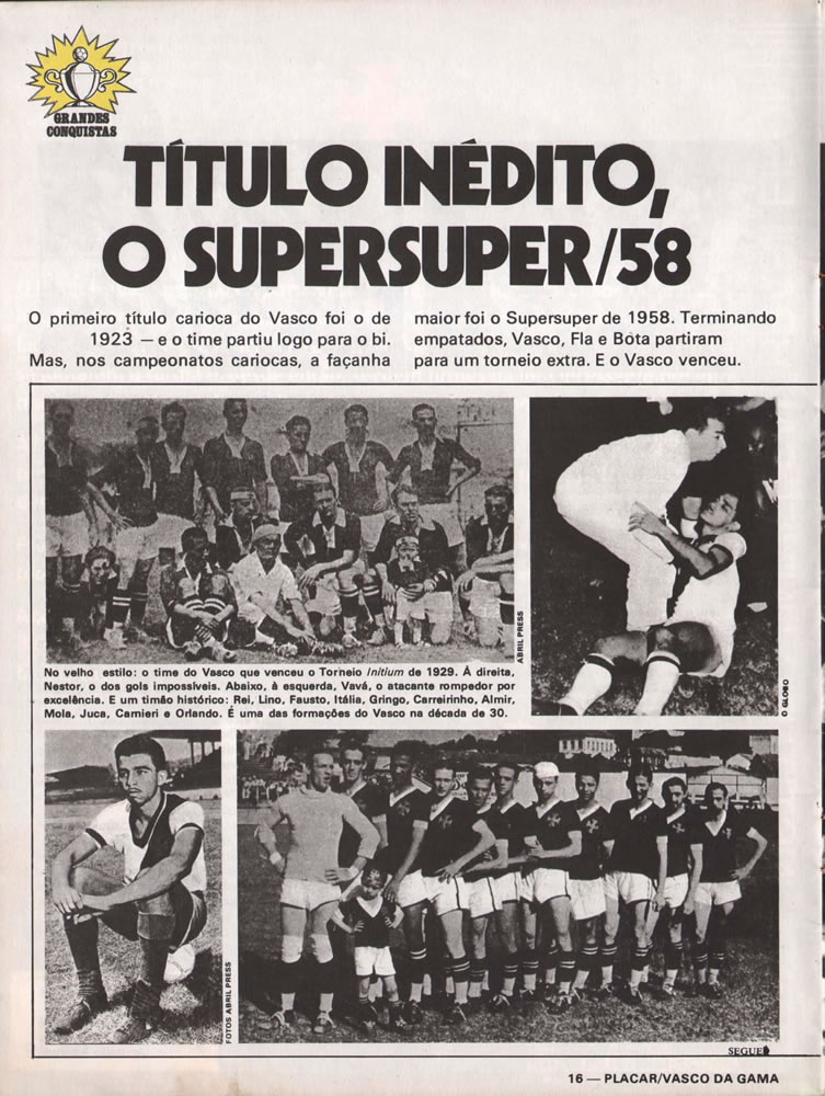ANO 1979 MAIORES TORCIDAS DO BRASIL VASCO  Pagina 16