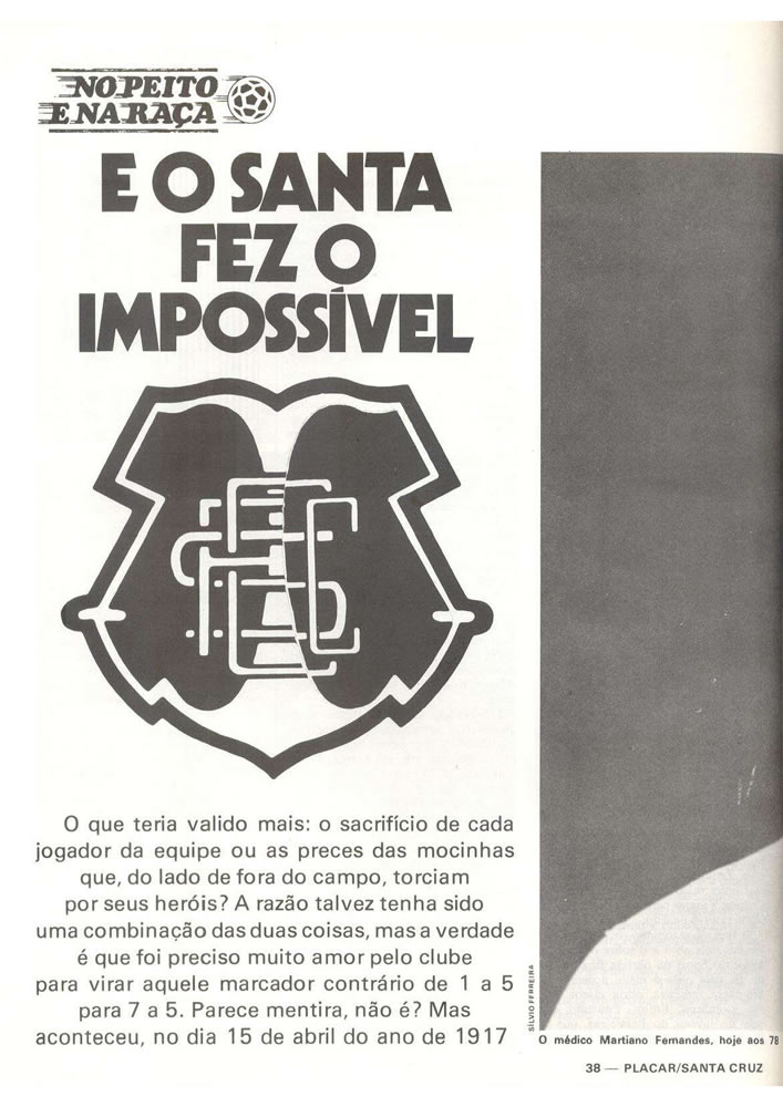 ANO 1979 MAIORES TORCIDAS DO BRASIL SANTA CRUZ  Pagina 38