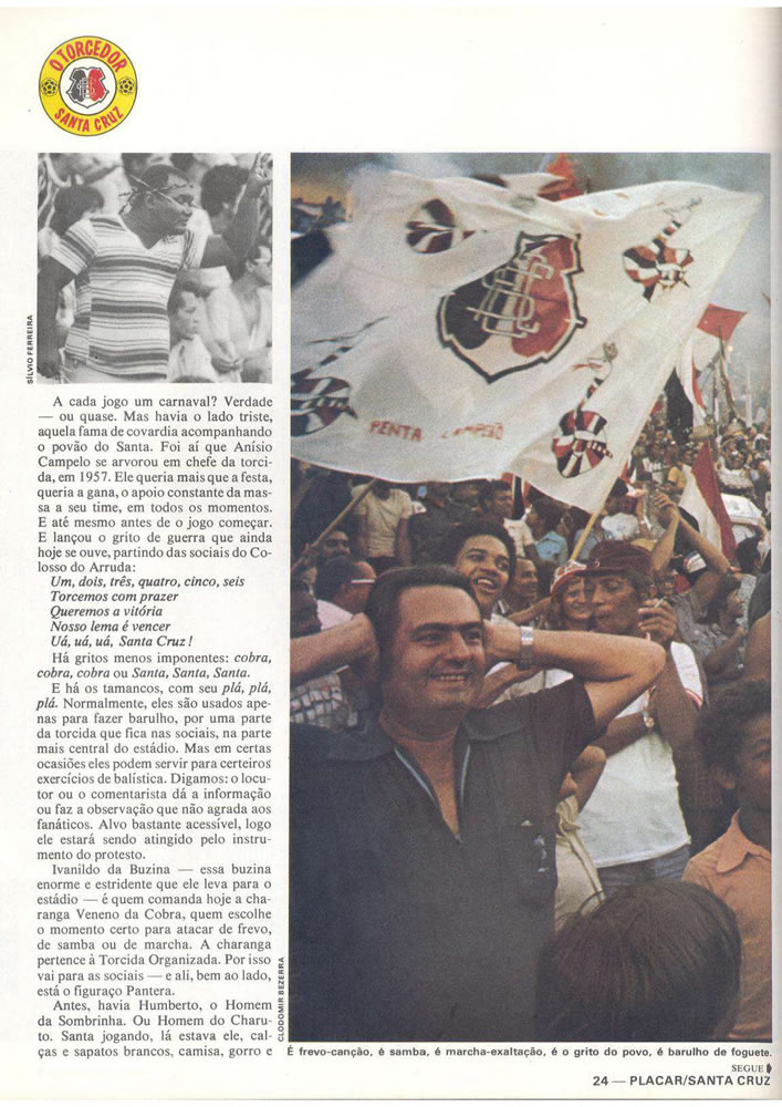 ANO 1979 MAIORES TORCIDAS DO BRASIL SANTA CRUZ  Pagina 24