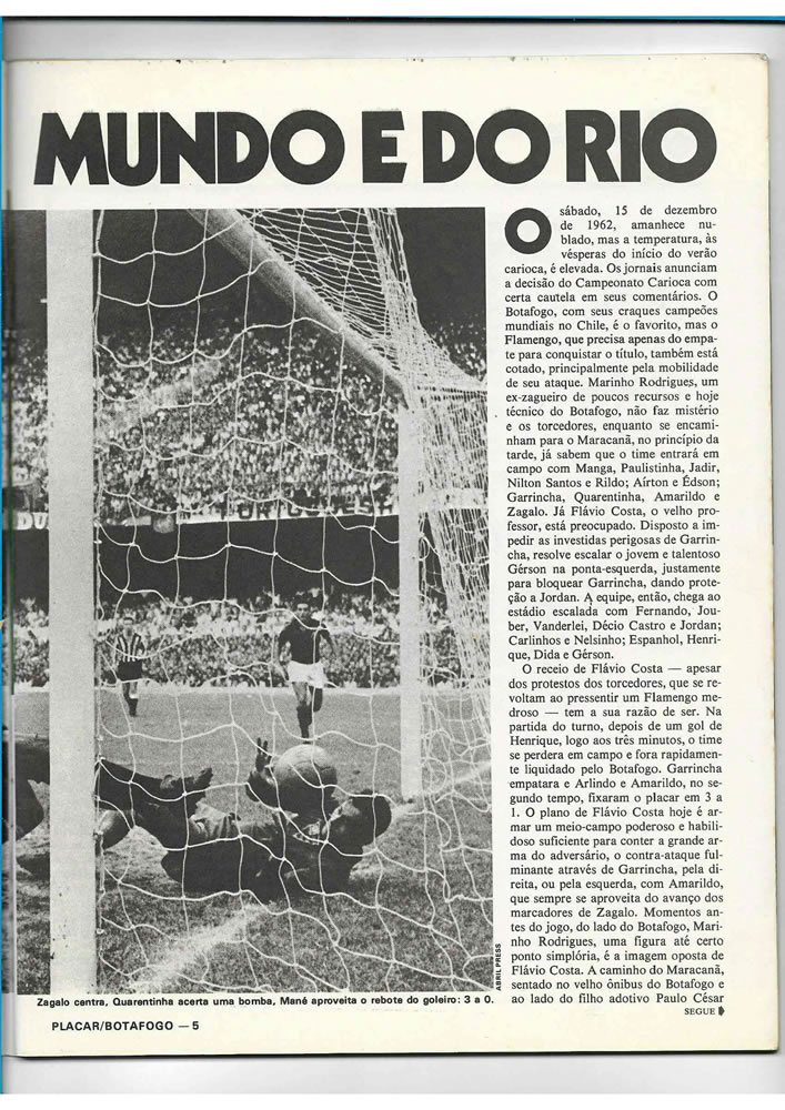 ANO 1979 MAIORES TORCIDAS DO BRASIL BOTAFOGO  Pagina 05