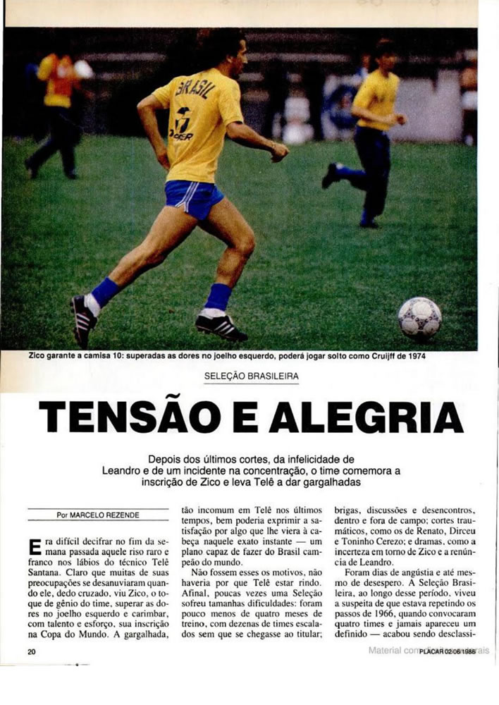 200 1986 Revista Placar N 836 020686 GUIA DA COPA DO MUNDO Pagina22