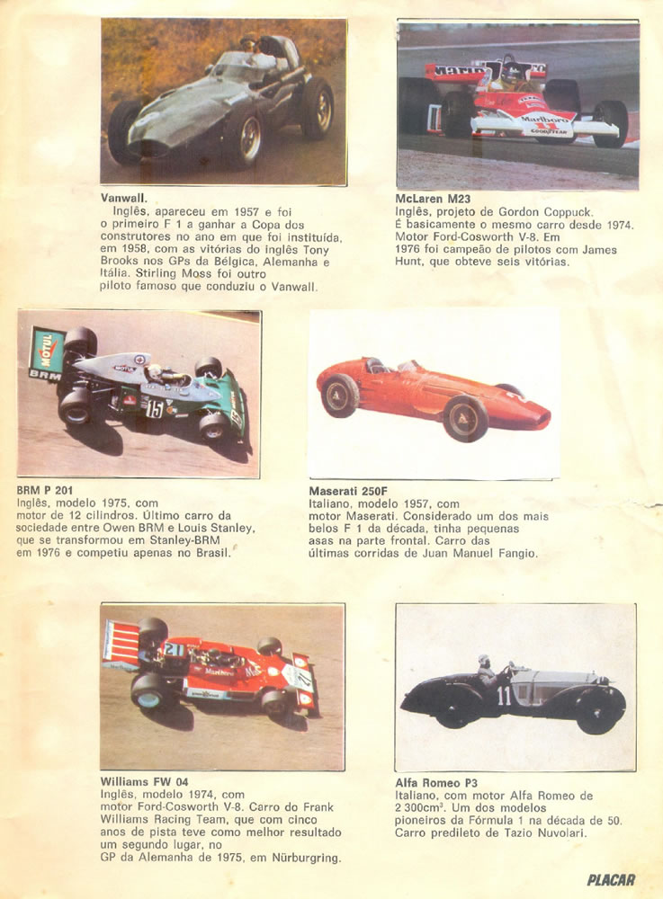1976 Placar Album F1 Ano 1976 Pagina11