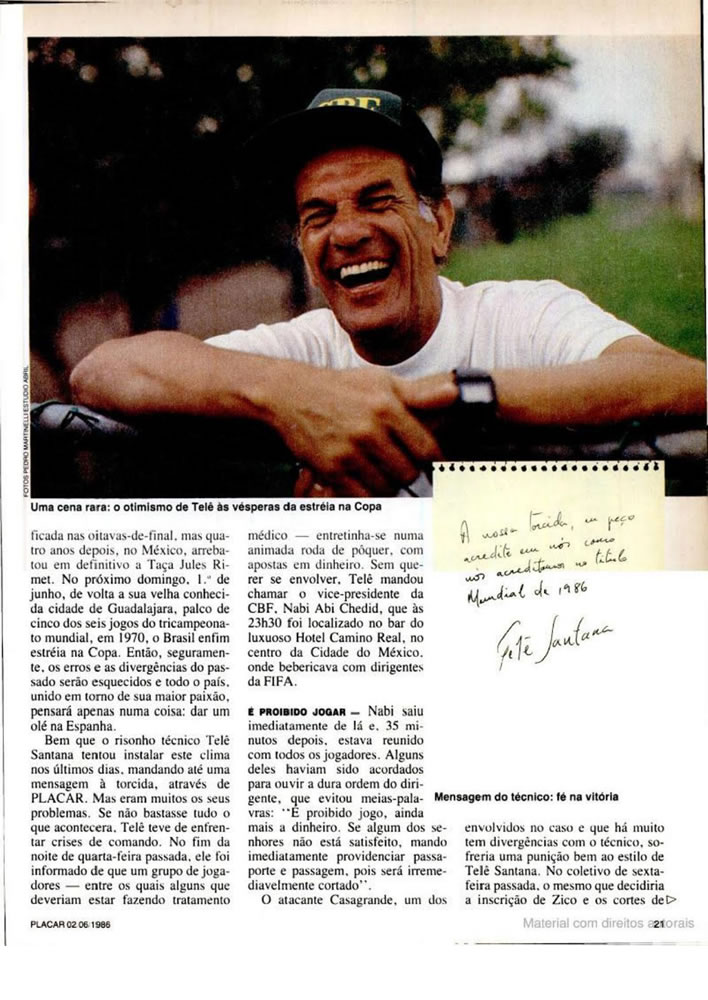 587 1986 Revista Placar N 836 020686 GUIA DA COPA DO MUNDO Pagina23