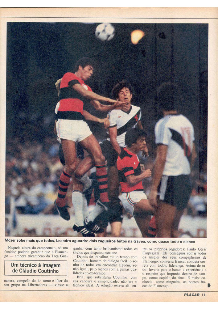 1981 Revista Placar N 605 181281 CAMPEAO81 Pagina015