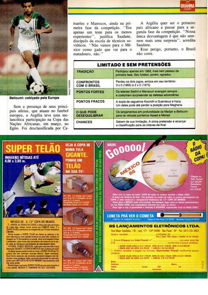 742 1986 Revista Placar N 836 020686 GUIA DA COPA DO MUNDO Pagina75