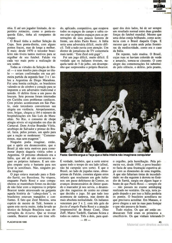 803 1986 Revista Placar N 836 020686 GUIA DA COPA DO MUNDO Pagina51