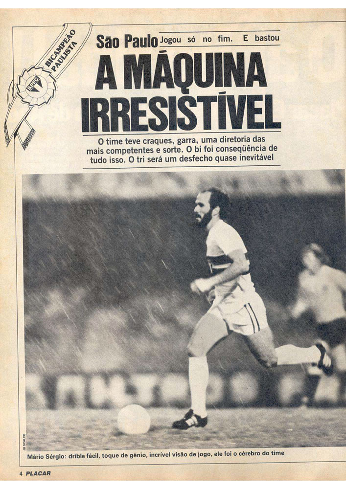 1981 Revista Placar N 605 181281 CAMPEAO81 Pagina004