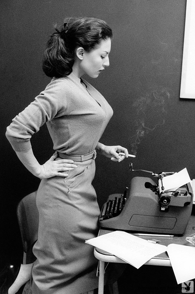 236 Alice Denham, Playboy anos 50, 50s