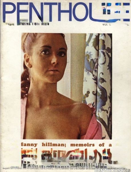 Modelos vintage quentes posam de forma provocante nas capas da revista Penthouse